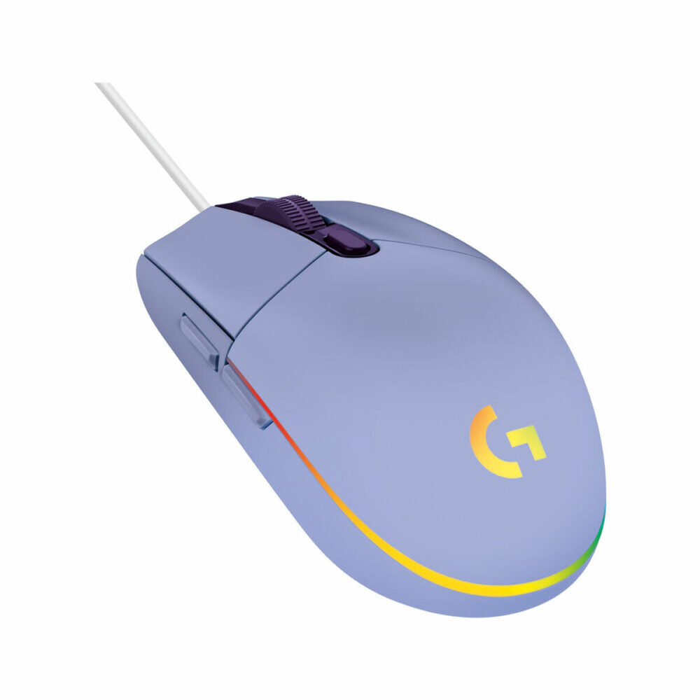 Mouse Logitech G203 Lightsync Lilla