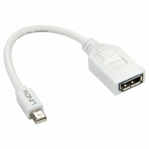 Adattatore Mini DisplayPort con DisplayPort LINDY 41021 Bianco