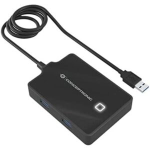 Hub USB Conceptronic 110517207101 Nero