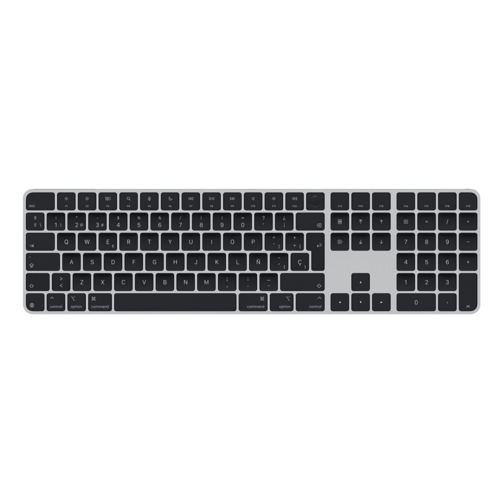 Tastiera Apple MXK83Y/A Qwerty in Spagnolo Nero