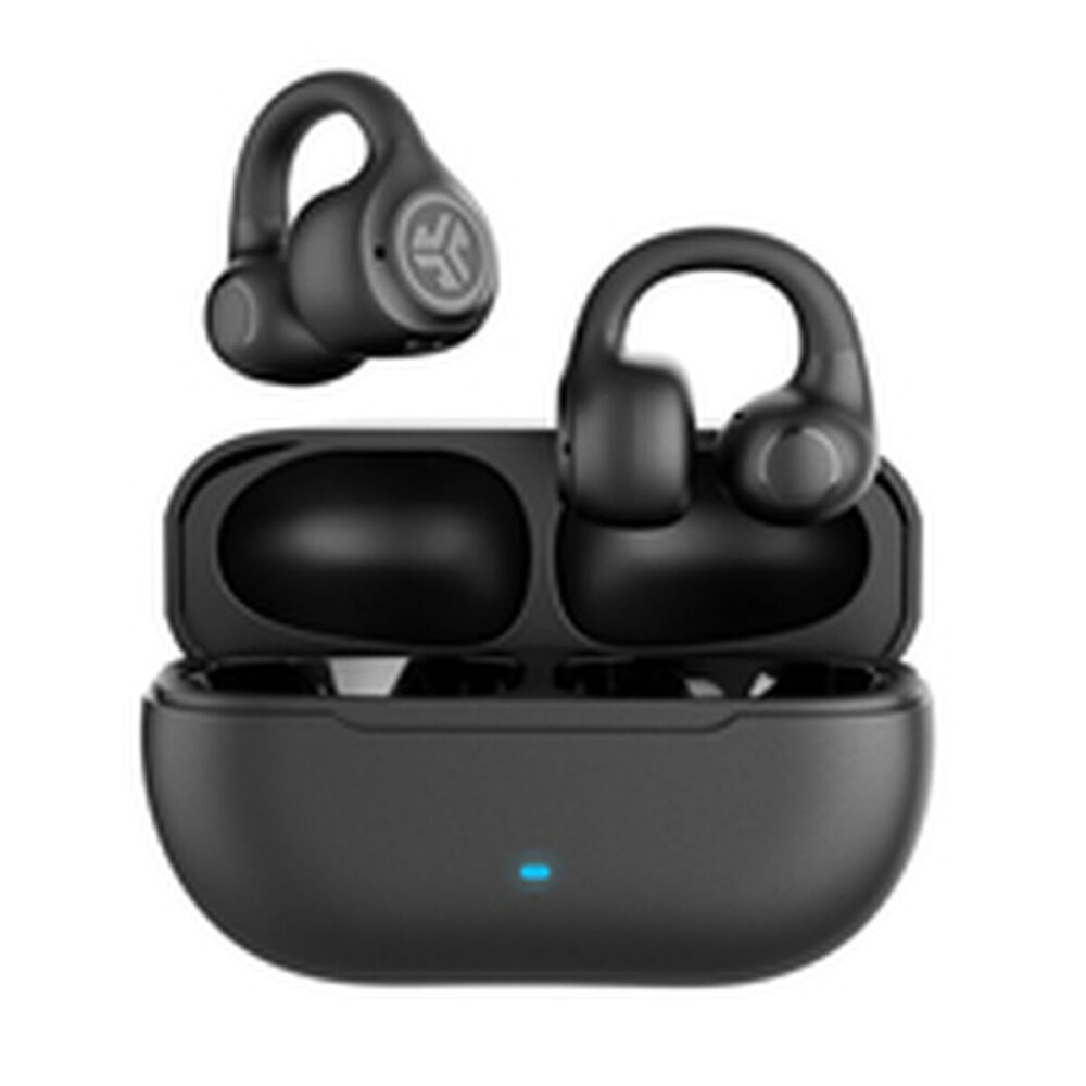 Auricolari Wireless con Custodia di Ricarica JLab IEUEBFLEXRBLK124 Nero