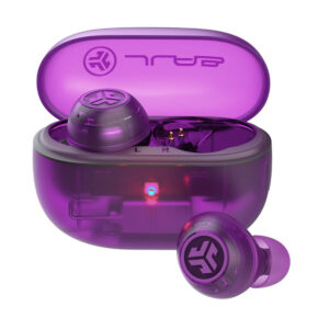 Auricolari Wireless con Custodia di Ricarica JLab IEUEBGOANCRTRAPUR124 Porpora