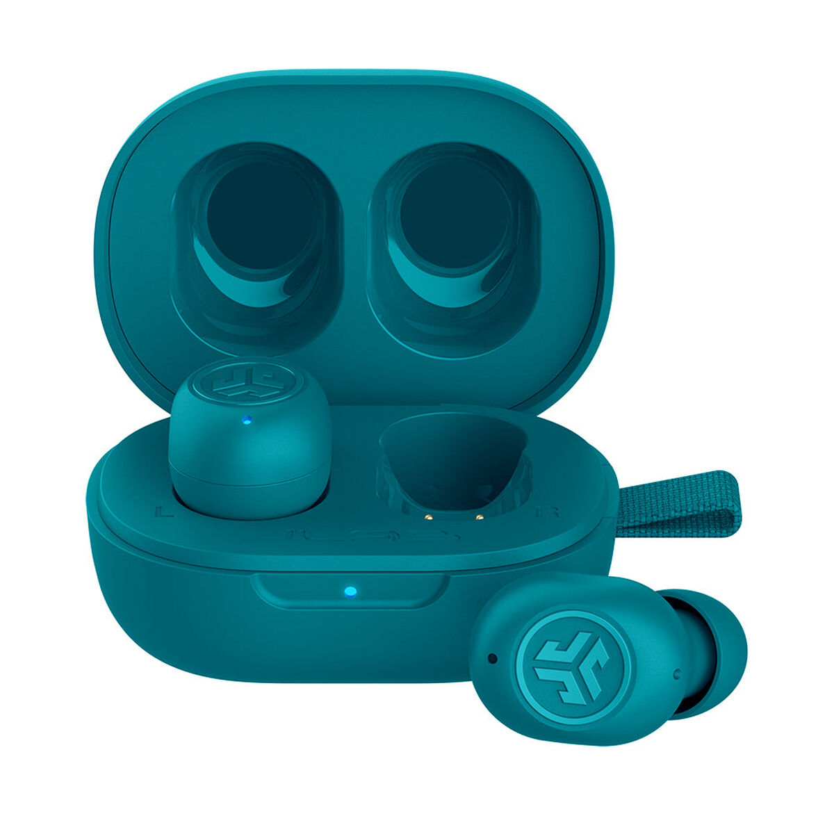 Auricolari Wireless con Custodia di Ricarica JLab IEUEBJBMINIRAQUA124 Turchese