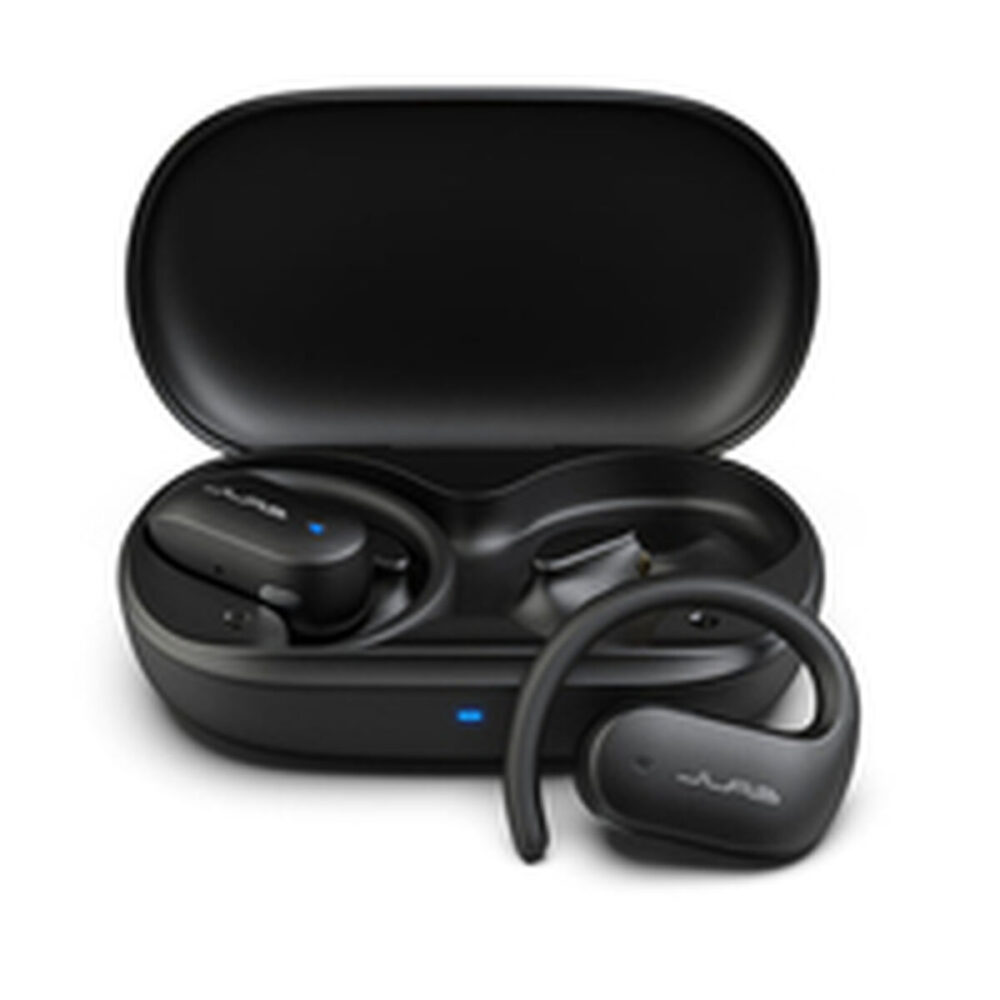 Auricolari Wireless con Custodia di Ricarica JLab IEUEBJBOPSPRTRBLK82 Nero