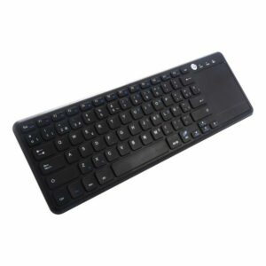 Tastiera con Touchpad CoolBox CoolTouch Nero Qwerty in Spagnolo