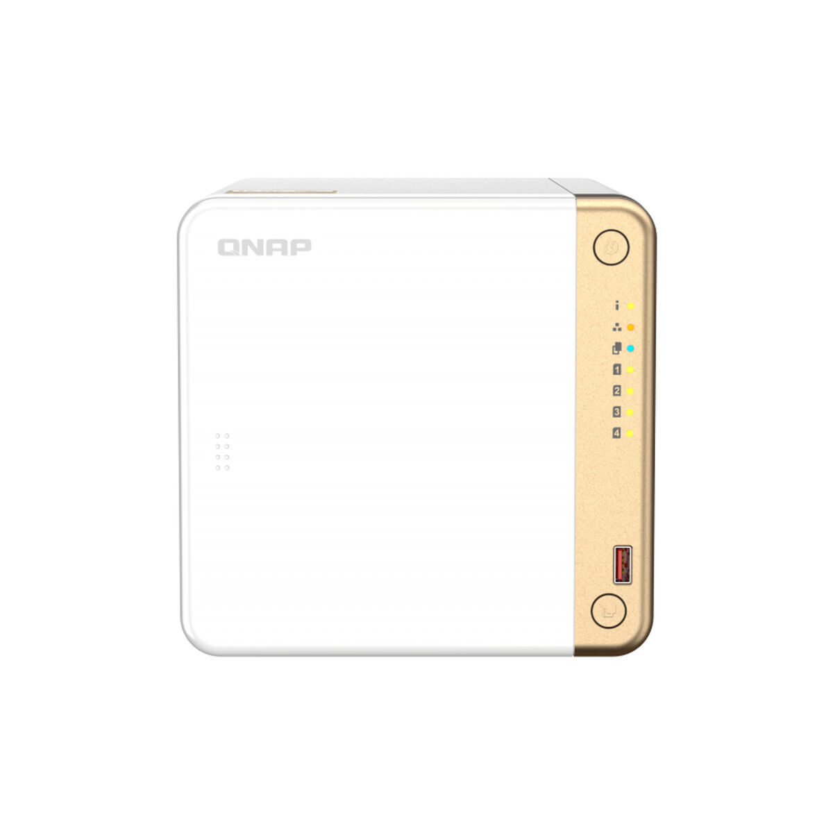 Memorizzazione in Rete NAS Qnap TS-462-4G Bianco