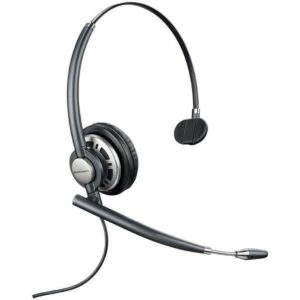 Auricolari con Microfono Poly Nero