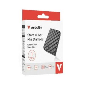 Hard Disk Esterno Verbatim Nero 1 TB SSD