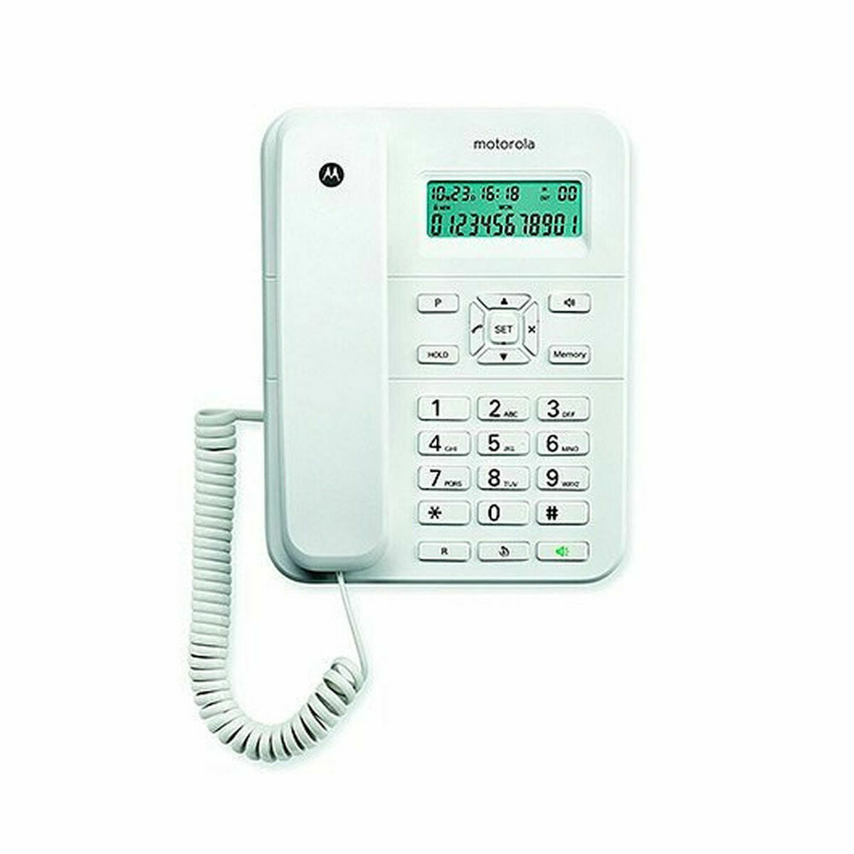 Telefono Fisso Motorola Bianco