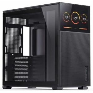 Case computer desktop ATX Jonsbo D41 MESH BLACK SC Nero Display LCD