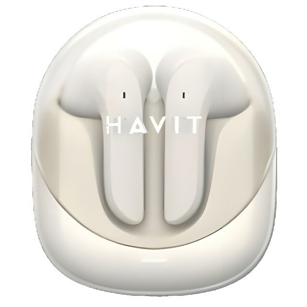 Auricolari Wireless con Custodia di Ricarica Havit Modern Buds Beige