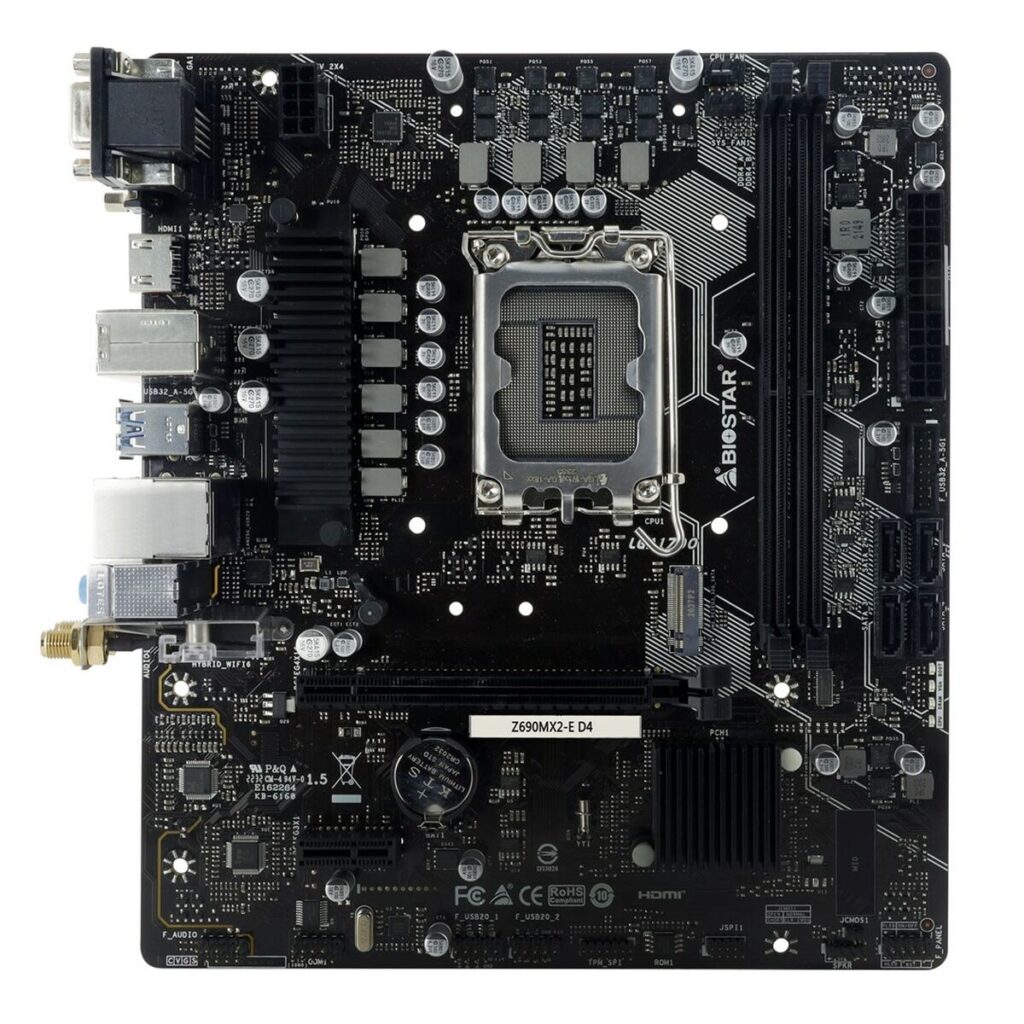Scheda Madre Biostar Z690MX2-E D4 INTEL Z690 LGA 1700