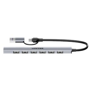 Hub USB Unitek H1209AGY01 Grigio