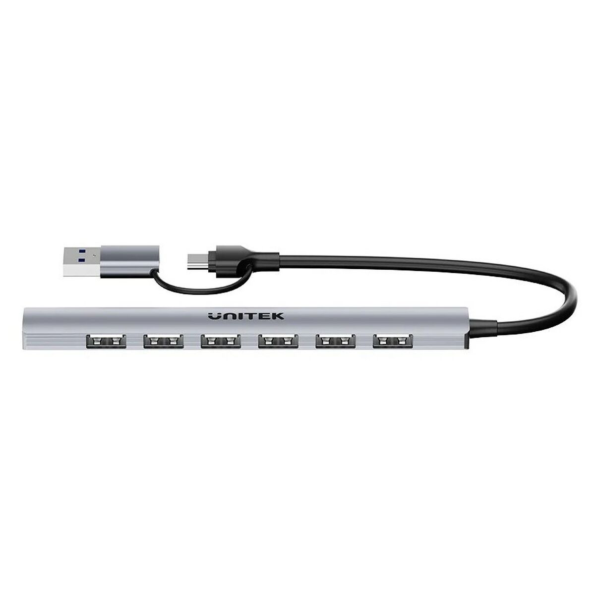 Hub USB Unitek H1209AGY01 Grigio