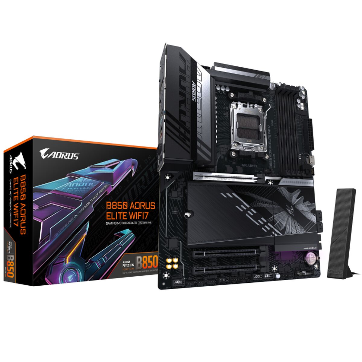 Scheda Madre Gigabyte B850 A ELITE WF7 Intel Wi-Fi 6 AMD AM5