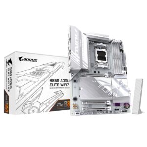 Scheda Madre Gigabyte B850 A ELITE WF7 ICE Intel Wi-Fi 6 AMD AM5
