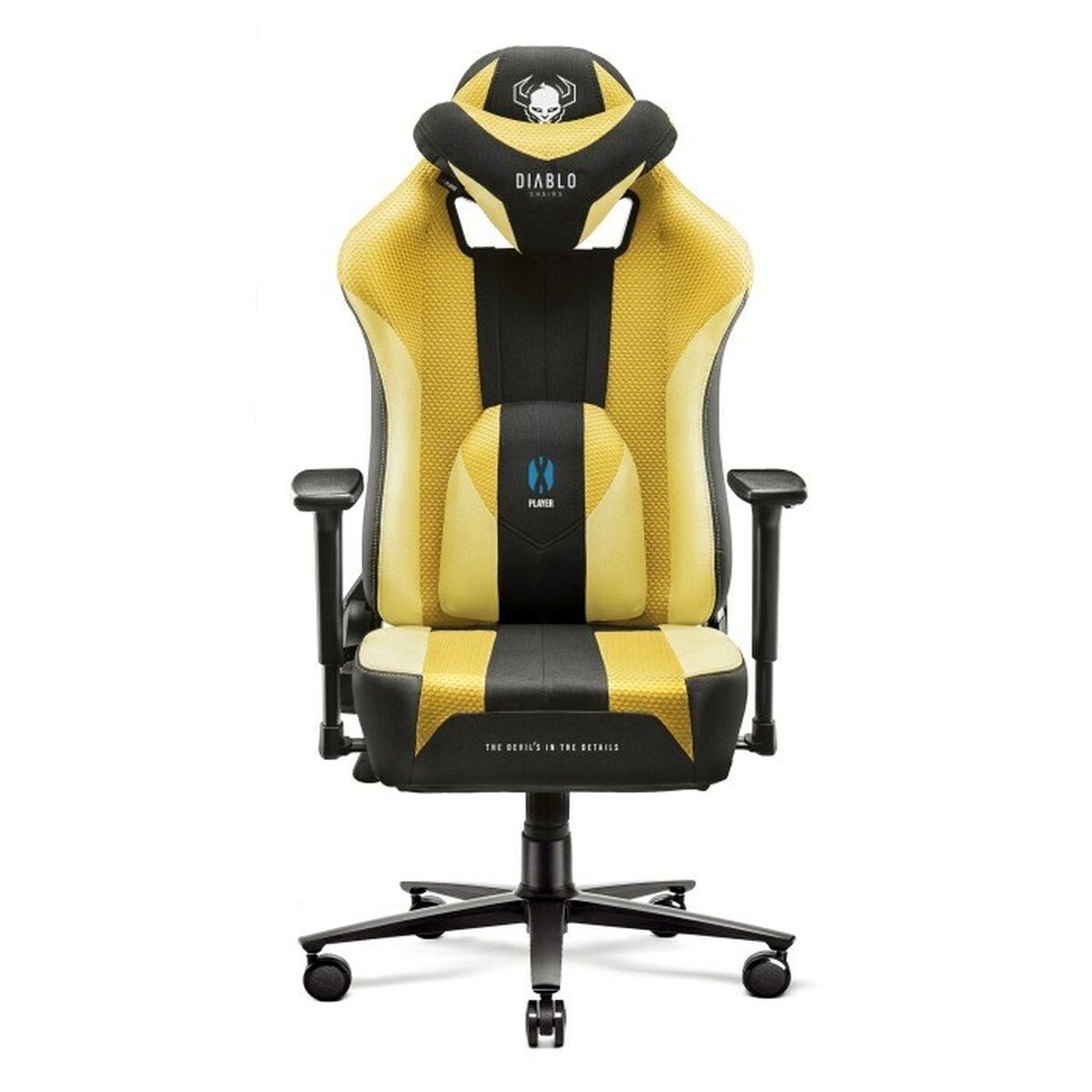 Sedia Gaming Diablo Chairs Diablo X-PLAYER 2.0. KING Giallo Nero