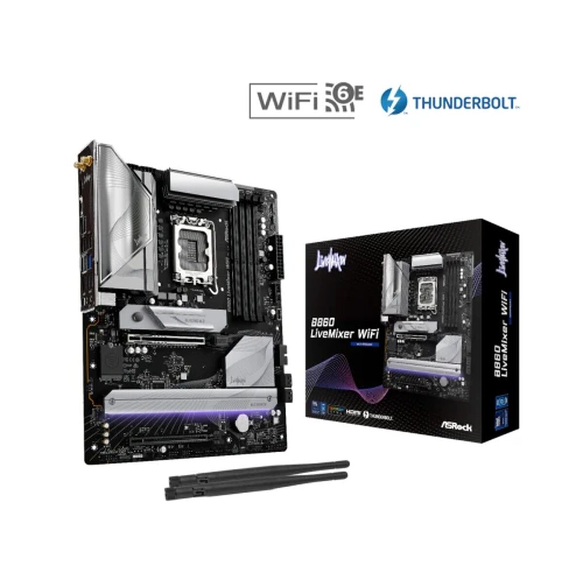 Scheda Madre ASRock B860 LIVEMIXER WIFI