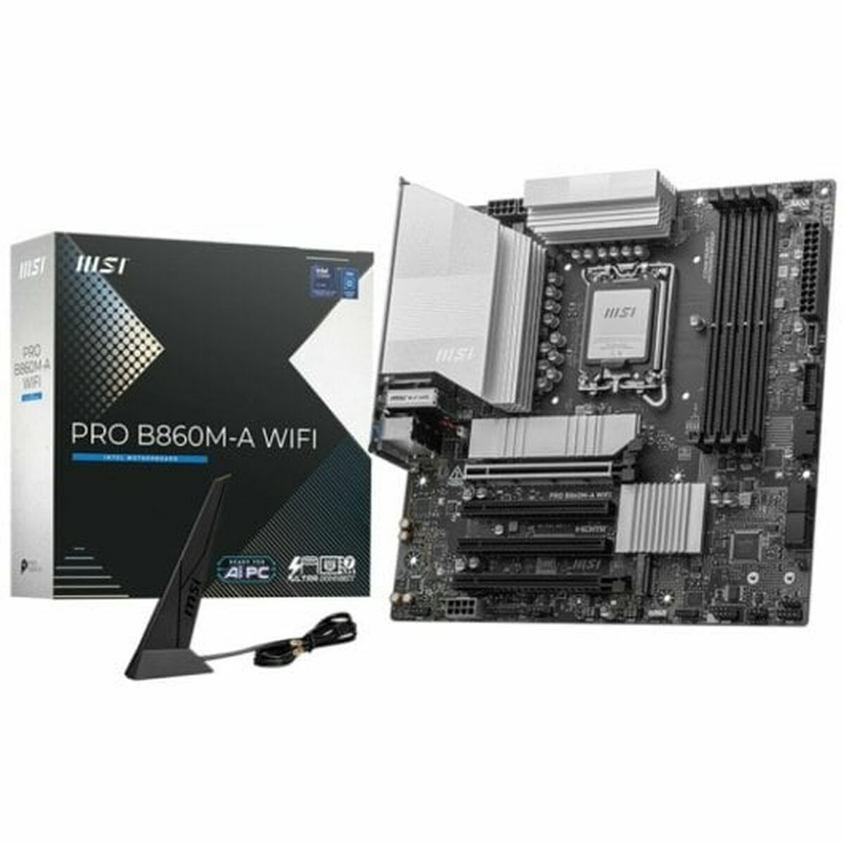 Custodia per Cellulare MSI PRO B860M-A WIFI LGA 1851 AMD