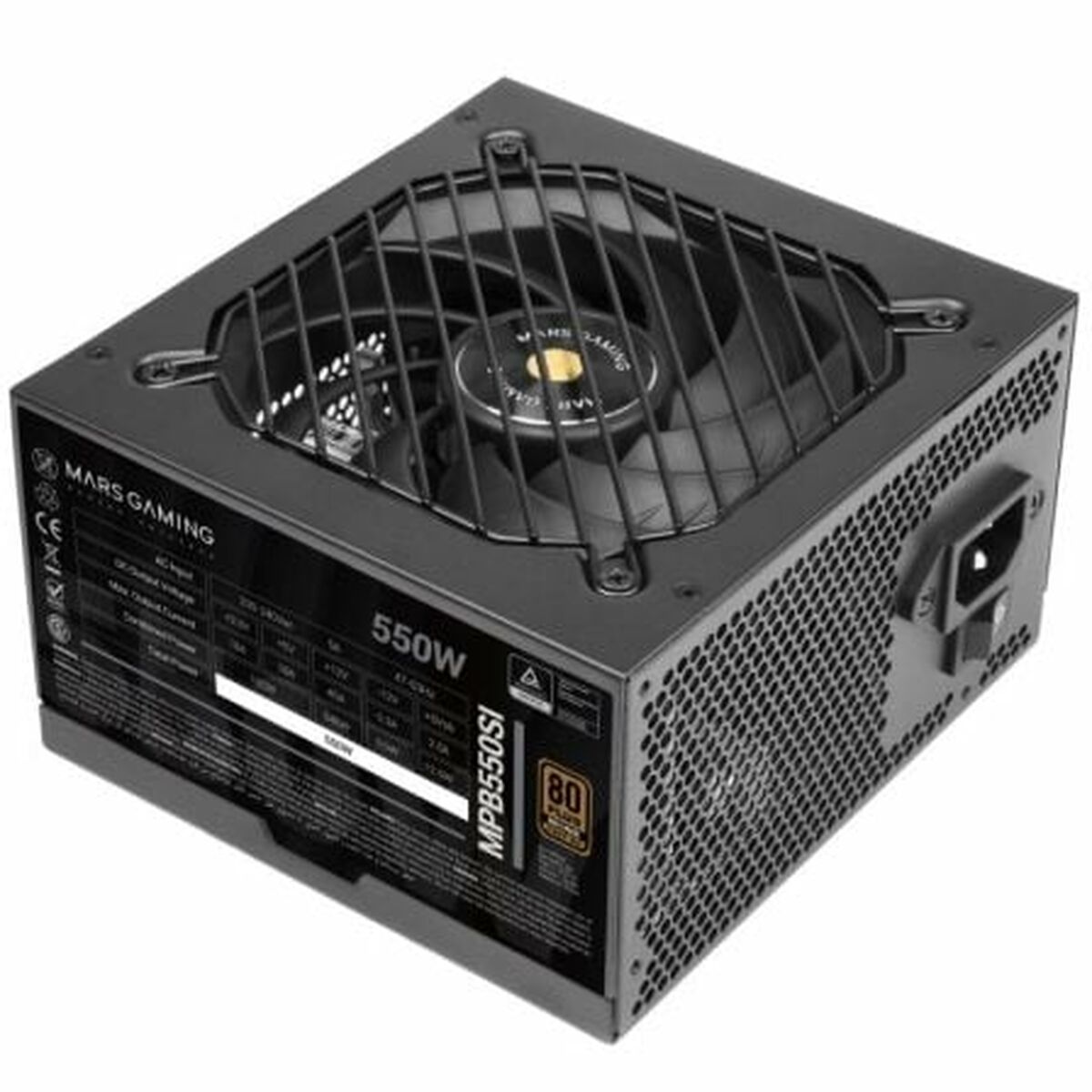 Fonte di Alimentazione Tacens TACMARS-MPB550SI ATX 550 W 80 Plus Bronze
