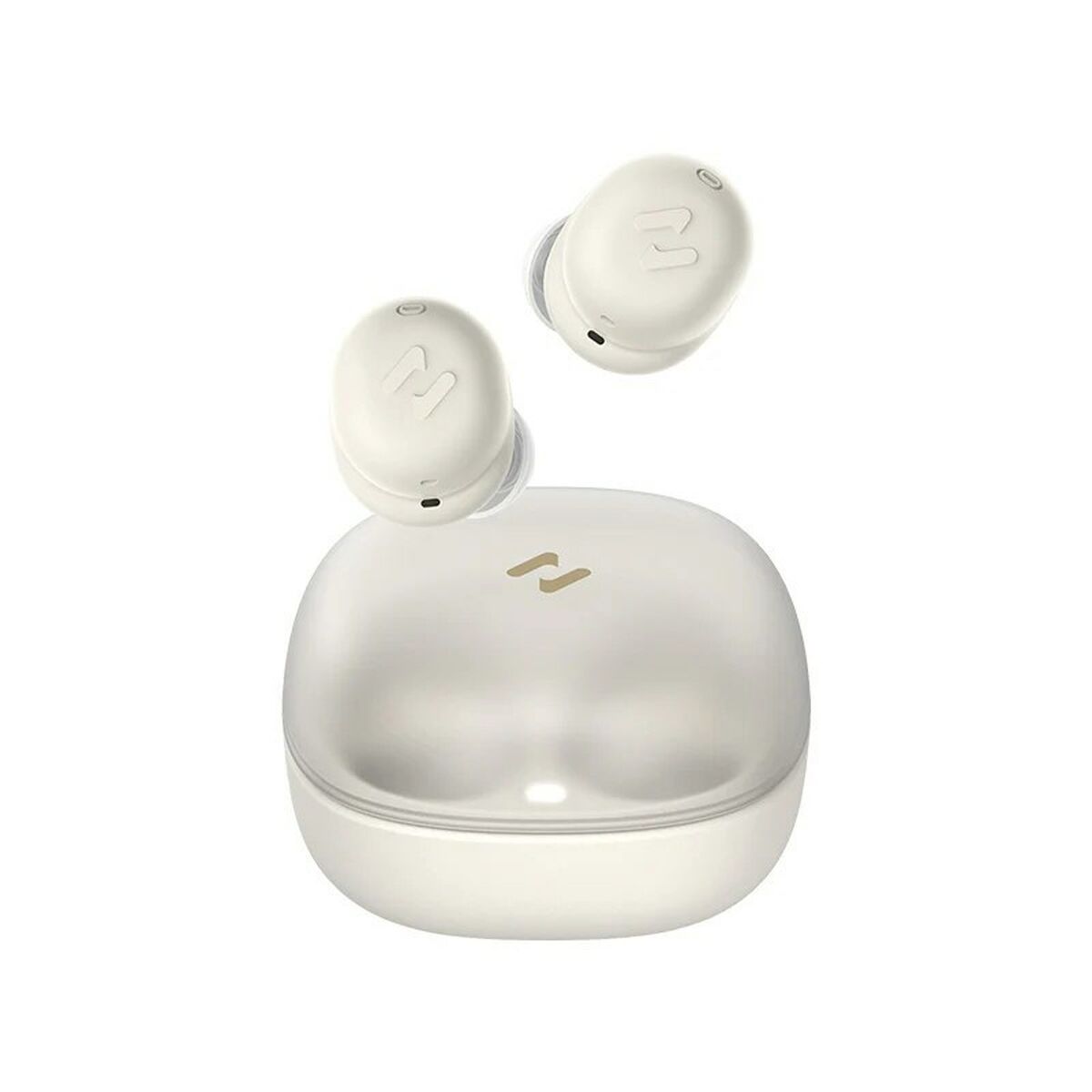 Auricolari Wireless con Custodia di Ricarica Havit TW969 Beige