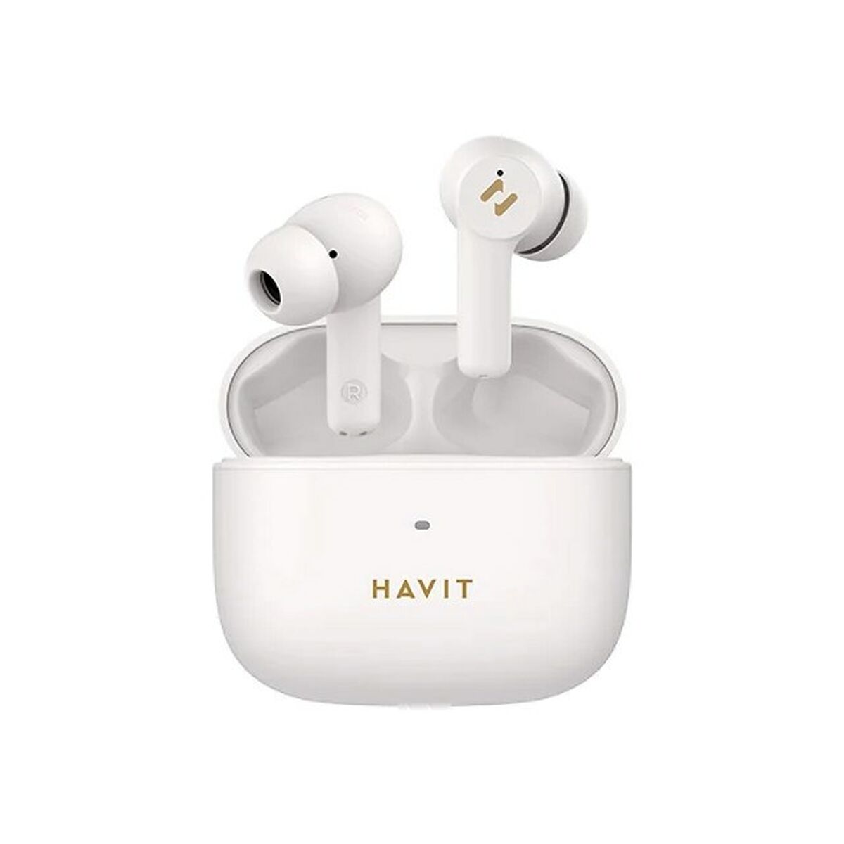 Auricolari Wireless con Custodia di Ricarica Havit TW958 PRO Beige