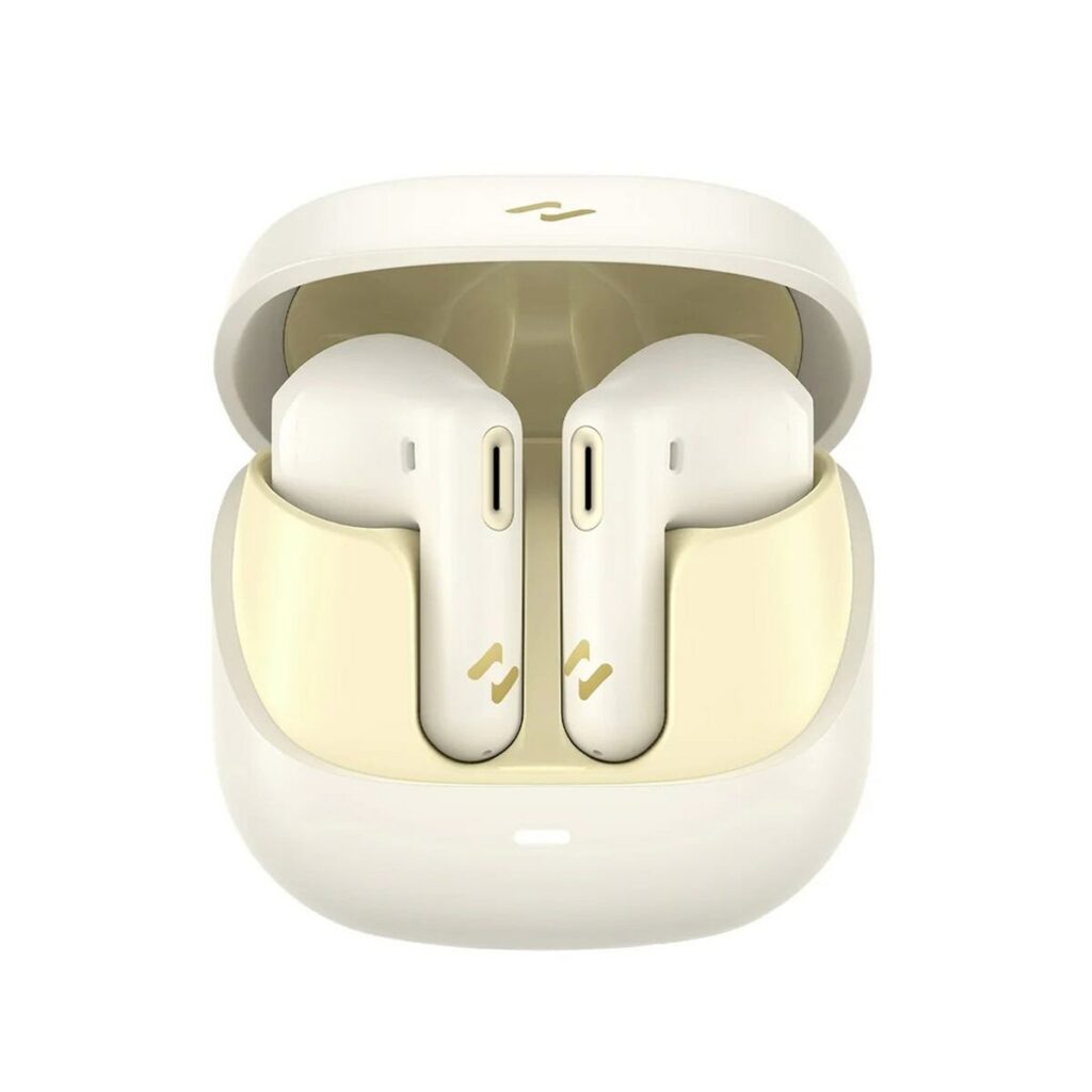 Auricolari Wireless con Custodia di Ricarica Havit TW905 Beige