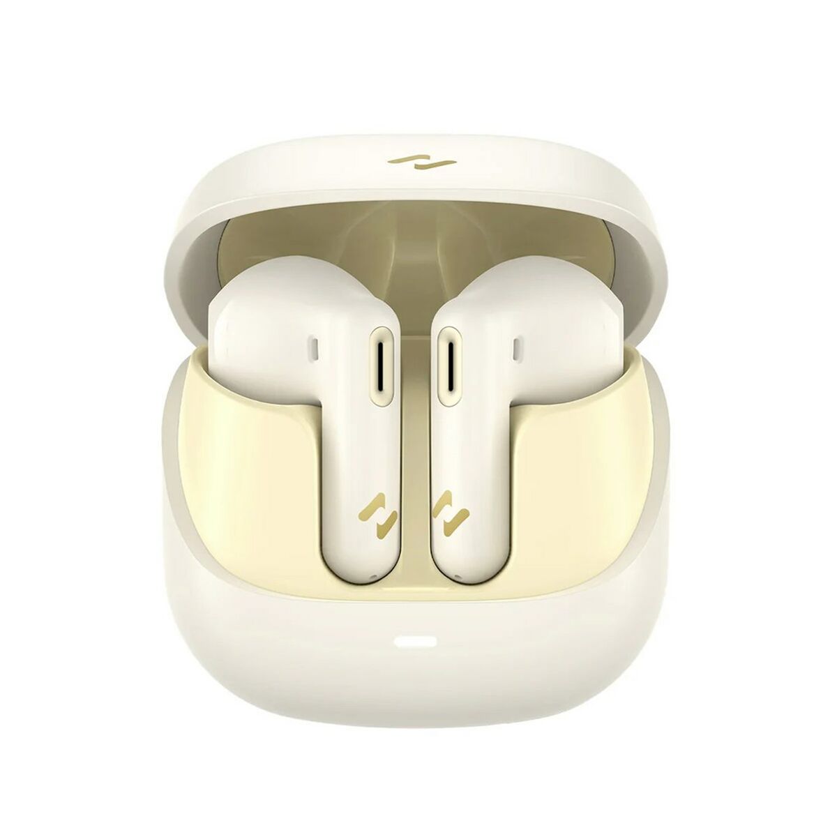 Auricolari Wireless con Custodia di Ricarica Havit TW905 Beige
