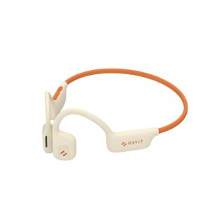 Auricolari Sportivi a Conduzione Ossea Havit E510BT(Freego1 Air) Beige Arancio