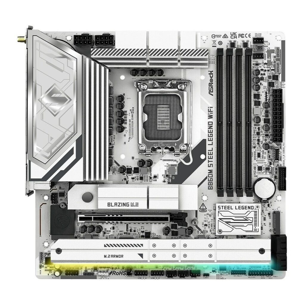 Scheda Madre ASRock B860M Steel Legend WiFi Intel B860 LGA 1851