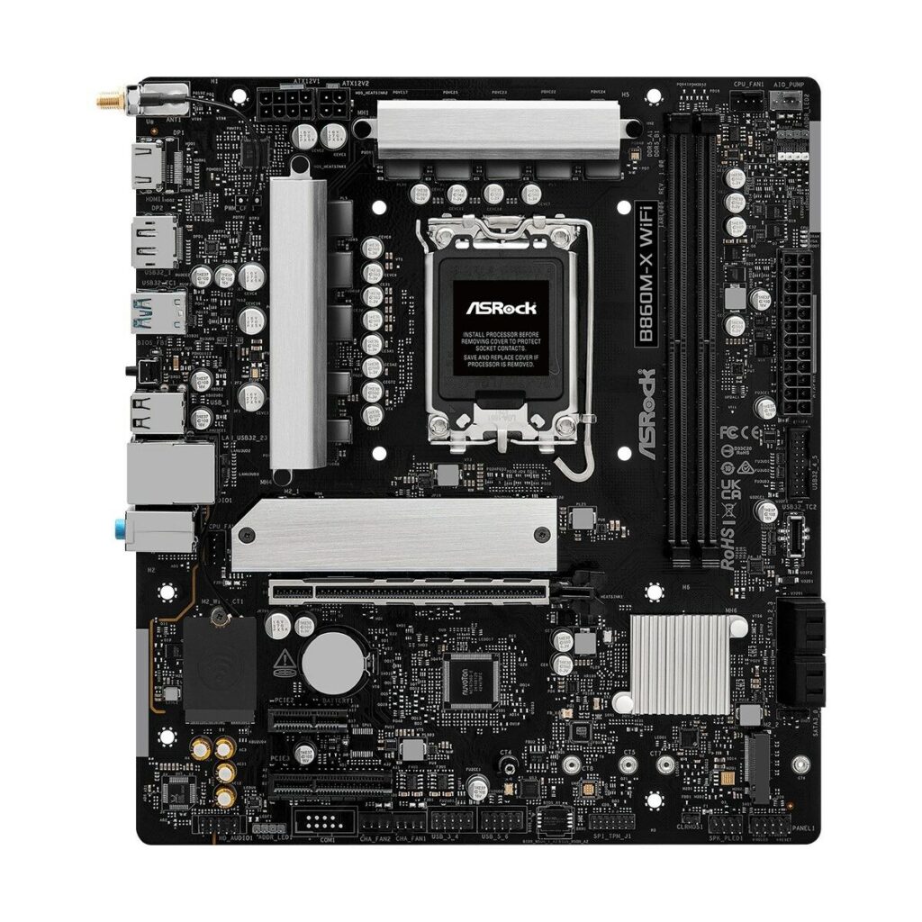 Scheda Madre ASRock B860M-X WiFi Intel B860 LGA 1851