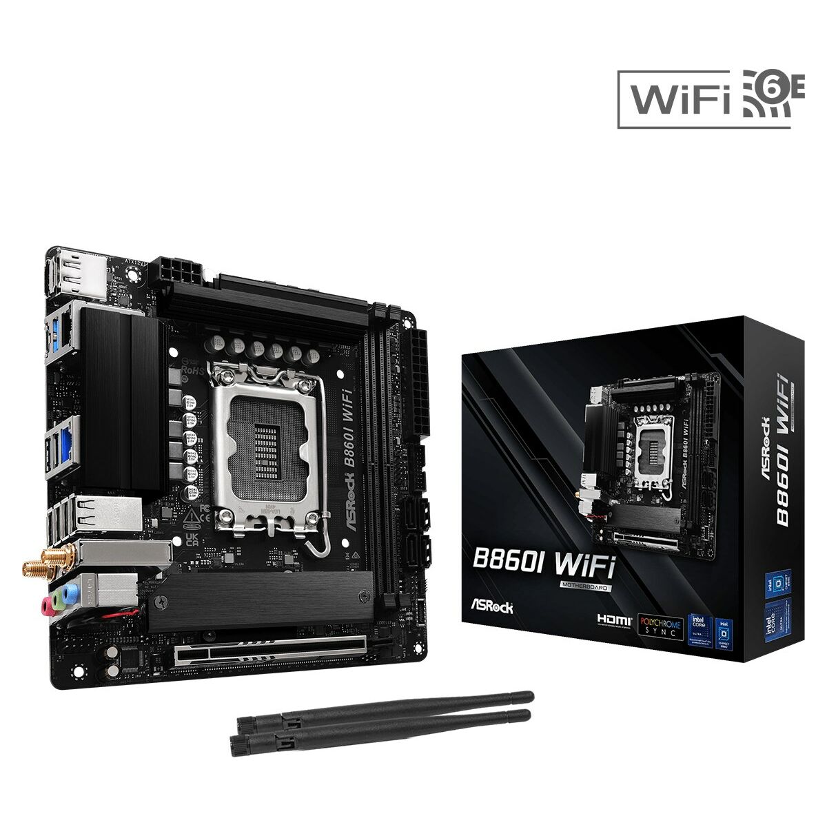 Scheda Madre ASRock B860I WiFi Intel B860 LGA 1851