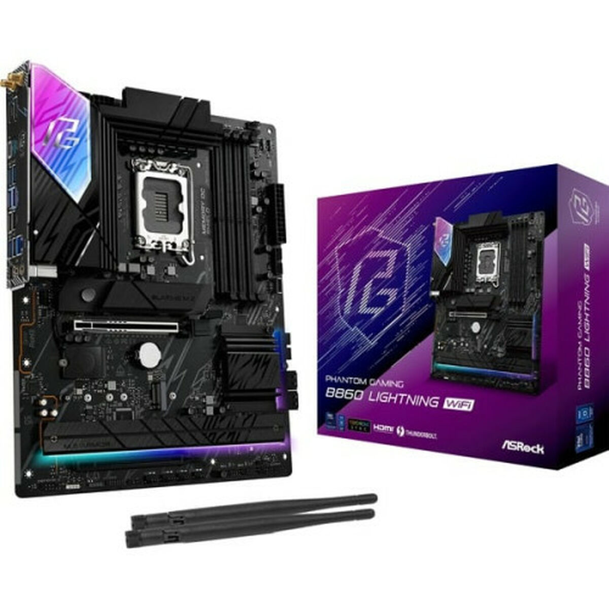 Scheda Madre ASRock B860 Lightning WiFi LGA 1851