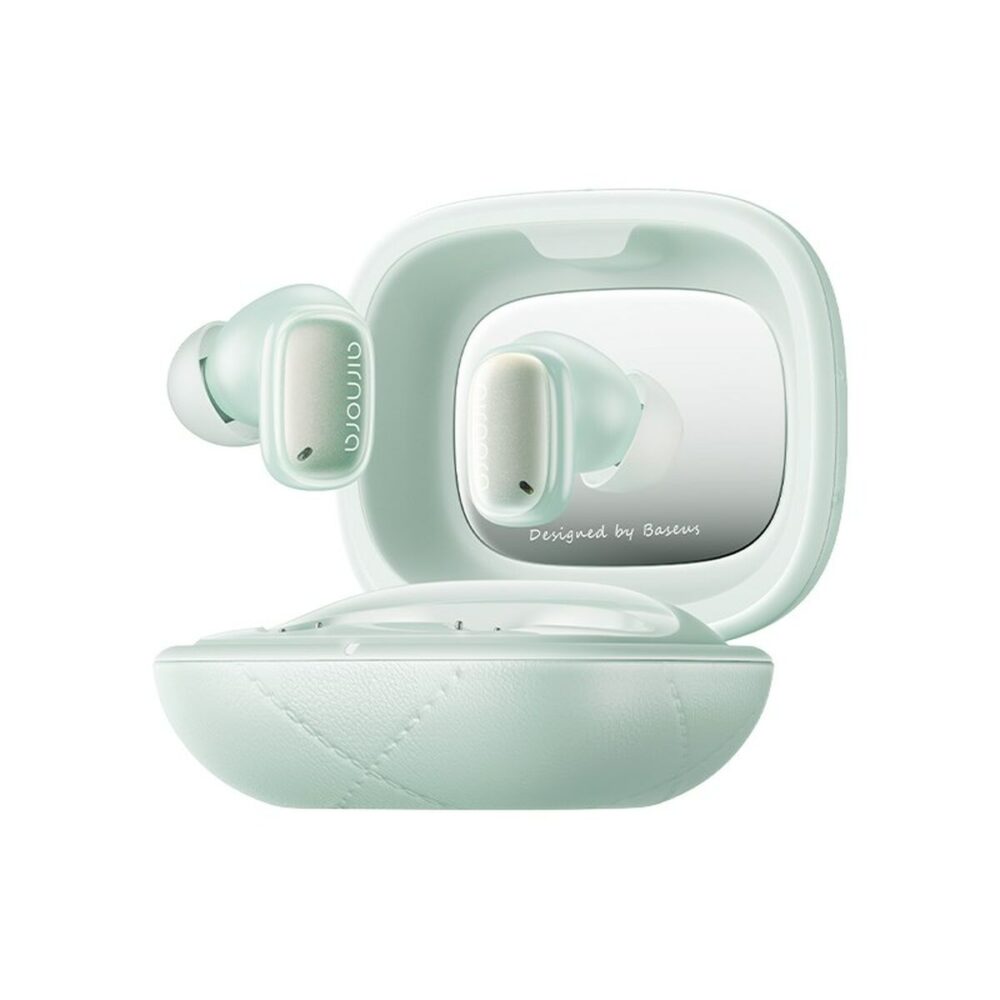 Auricolari Wireless con Custodia di Ricarica Baseus AirNora 3 Verde