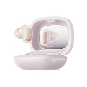 Auricolari Wireless con Custodia di Ricarica Baseus AirNora 3 Rosa