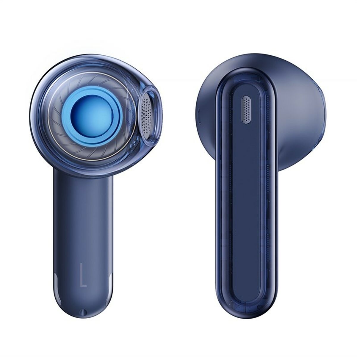 Auricolari Wireless con Custodia di Ricarica Baseus Bowie E5X Azzurro
