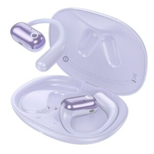 Auricolari Wireless con Custodia di Ricarica Hoco EA6 Porpora