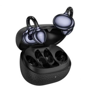 Auricolari Wireless con Custodia di Ricarica Hoco EA5 DUKE III Nero