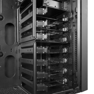 Case computer desktop ATX Chieftec CW-01B-OP Nero