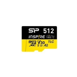 Scheda Di Memoria Micro SD con Adattatore Silicon Power SP512GBSTXLA2V1NSP 512 GB