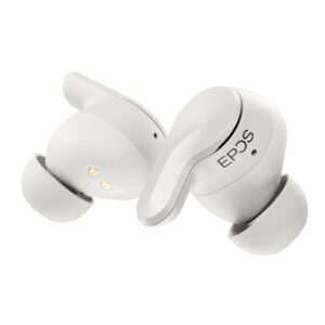 Auricolari Wireless con Custodia di Ricarica Epos ADAPT E1TWS Bianco
