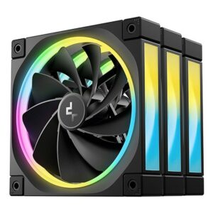 Ventola da Case DEEPCOOL R-FL12R-BKAPN3-G Ø 12 cm (3 Unità)