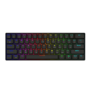 Tastiera Savio BLACKOUT X2 PEACH Nero Qwerty US