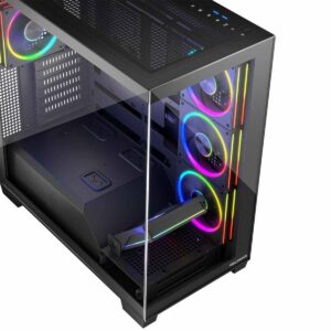Case computer desktop ATX Modecom AT-STELLAR-5F-ARGB-10