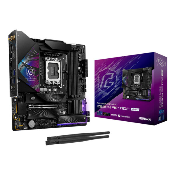 Scheda Madre ASRock Z890M Riptide WiFi Intel Z890 LGA 1851