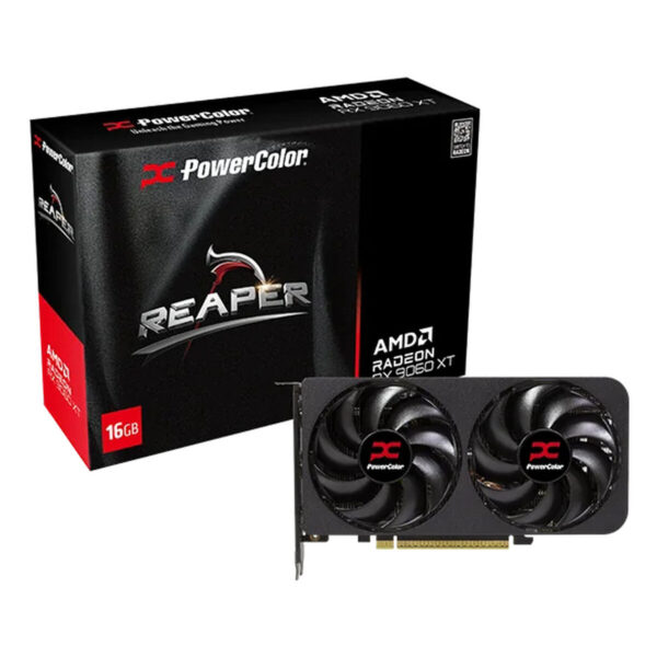 Scheda Grafica Powercolor RX9060XT 16G-A RADEON RX 9060 XT 16 GB GDDR6