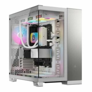 Case computer desktop ATX Corsair CC-9011285-WW Bianco Grigio Multicolore