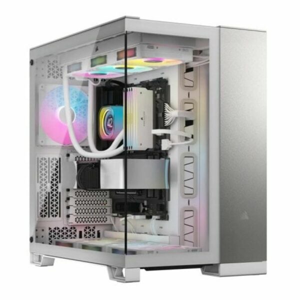 Case computer desktop ATX Corsair CC-9011285-WW Bianco Grigio Multicolore
