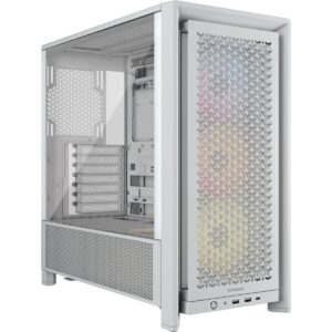 Case computer desktop ATX Corsair CC-9011297-WW Bianco Multicolore