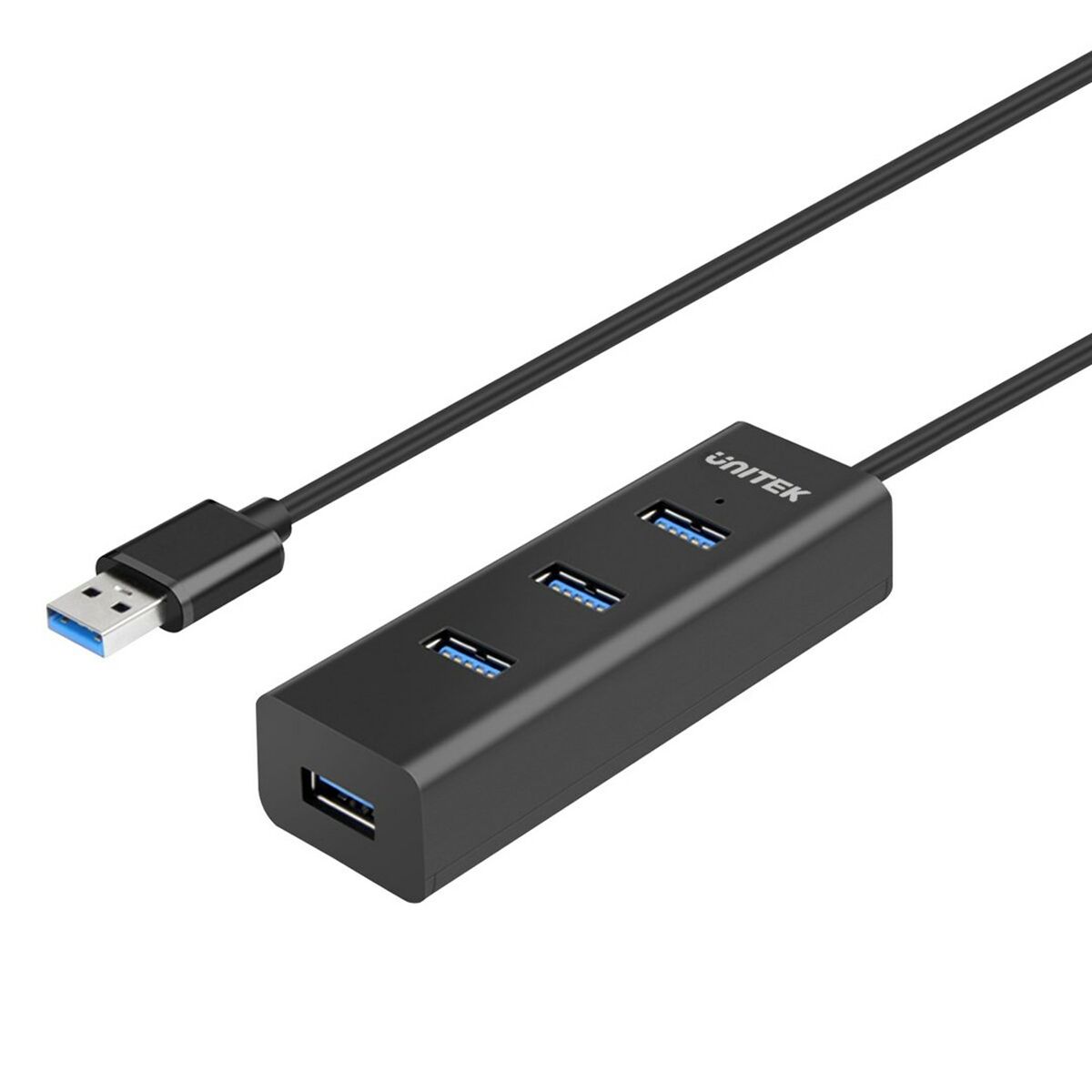 Hub USB 4 Porte Unitek Y-3089 Nero